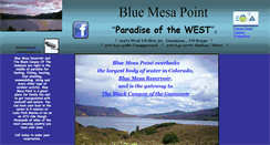 Desktop Screenshot of bluemesapoint.com